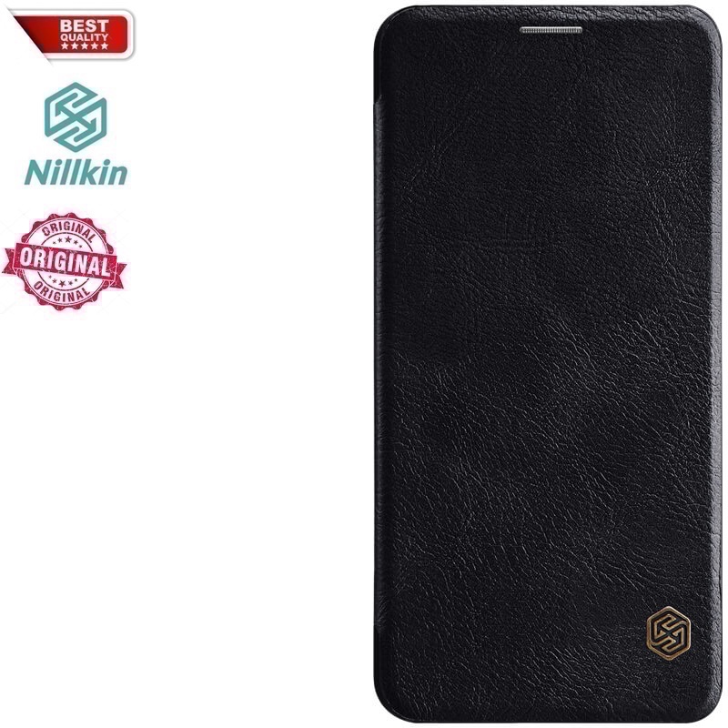 Odinis Nillkin qin serijos dėklas - juodas (GALAXY A60) Odinis Nillkin qin serijos dėklas - juodas (GALAXY A60)